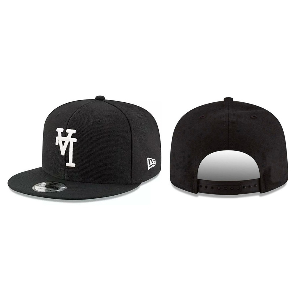 NEW ERA - MLB Baseball Hat - Upside Down LA Logo Dodgers 9FIFTY Snapback Cap